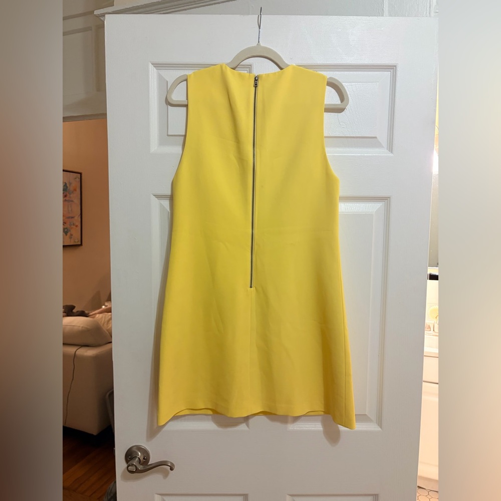 Alice + Olivia Coley Yellow Mini Dress - Picture 5 of 6